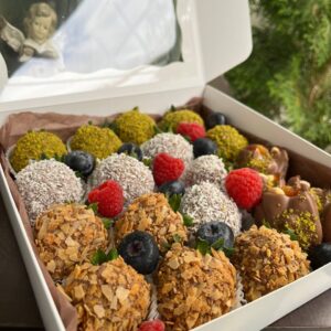 Erdbeer-Schokoladen-Set „Premium“ ✨